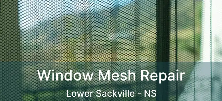  Window Mesh Repair Lower Sackville - NS