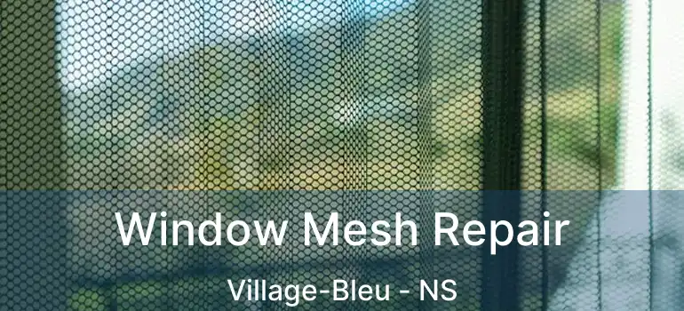  Window Mesh Repair Village-Bleu - NS