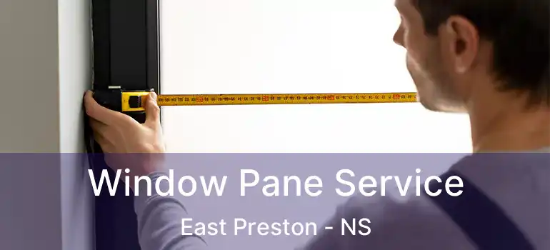  Window Pane Service East Preston - NS