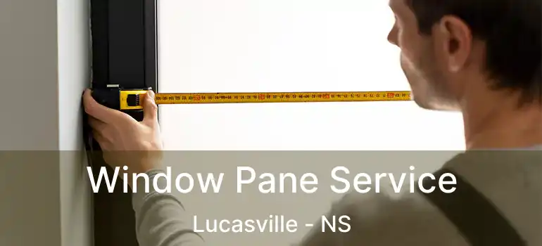  Window Pane Service Lucasville - NS