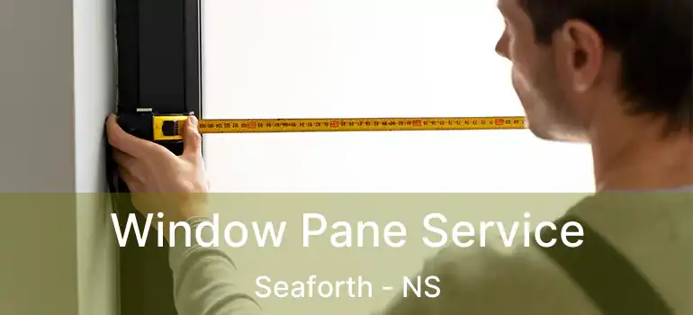  Window Pane Service Seaforth - NS