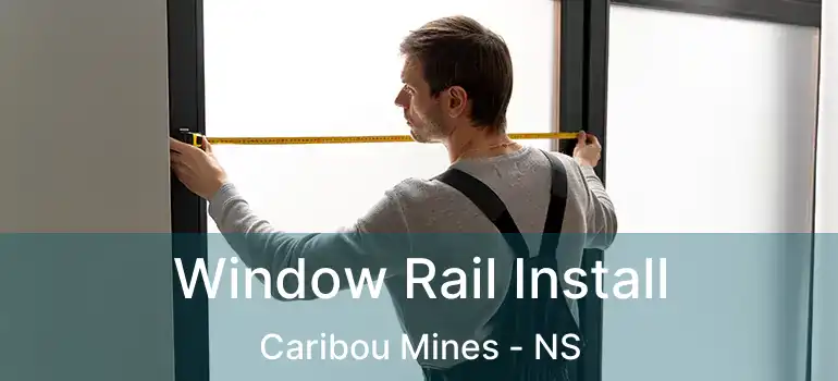  Window Rail Install Caribou Mines - NS