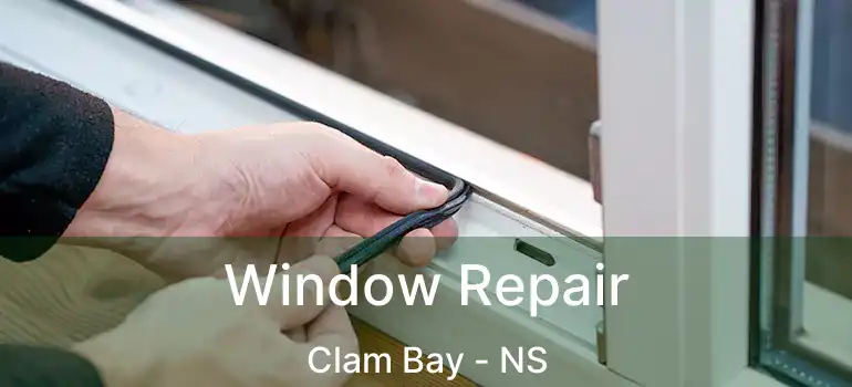  Window Repair Clam Bay - NS