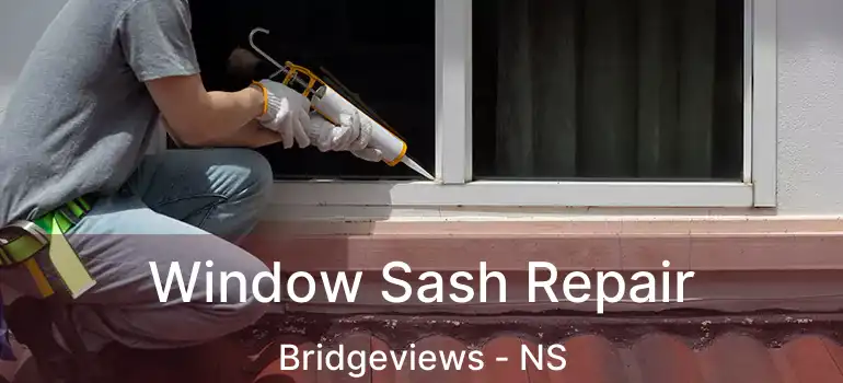  Window Sash Repair Bridgeviews - NS