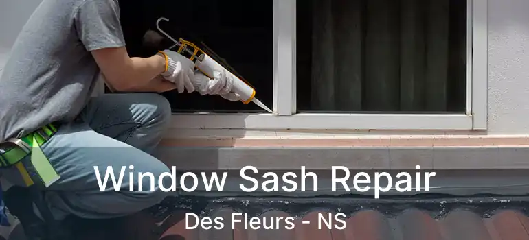  Window Sash Repair Des Fleurs - NS