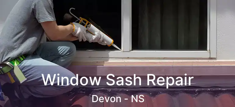  Window Sash Repair Devon - NS