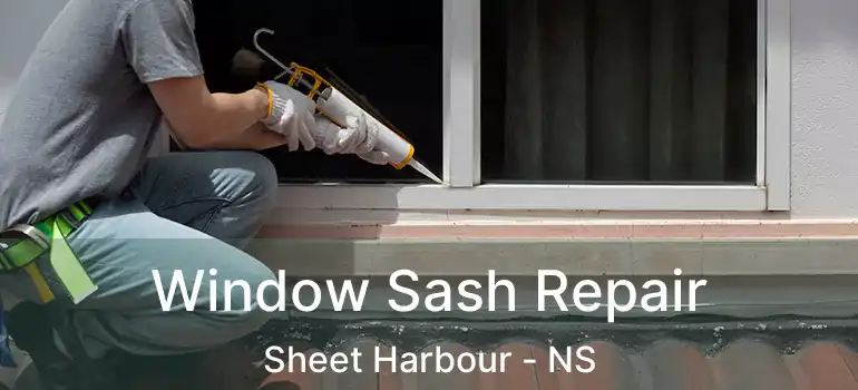  Window Sash Repair Sheet Harbour - NS