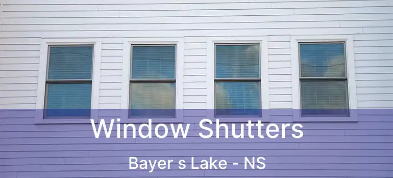  Window Shutters Bayer s Lake - NS