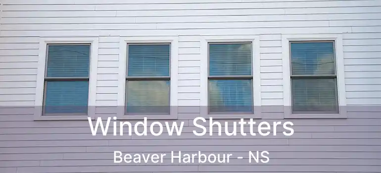  Window Shutters Beaver Harbour - NS