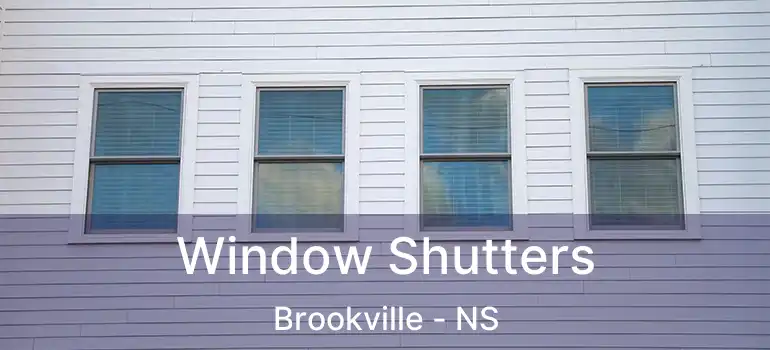  Window Shutters Brookville - NS