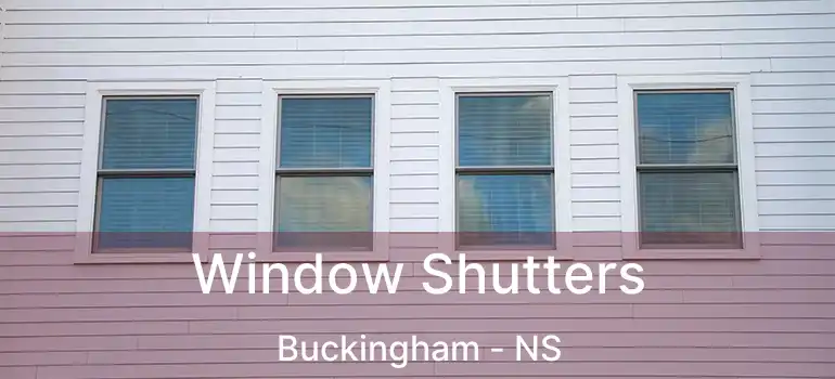  Window Shutters Buckingham - NS