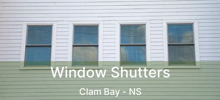  Window Shutters Clam Bay - NS