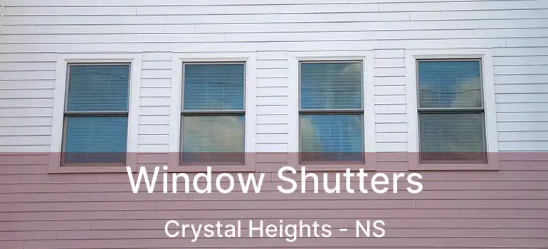  Window Shutters Crystal Heights - NS