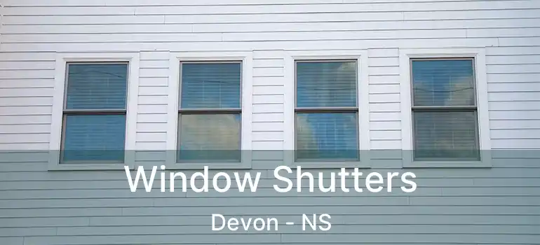  Window Shutters Devon - NS