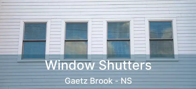  Window Shutters Gaetz Brook - NS