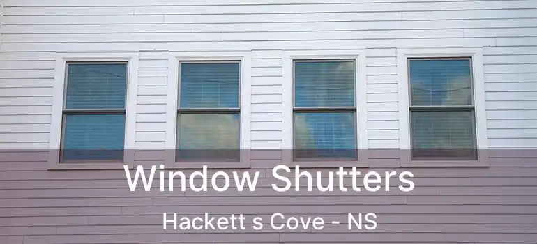  Window Shutters Hackett s Cove - NS