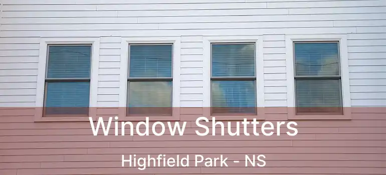  Window Shutters Highfield Park - NS