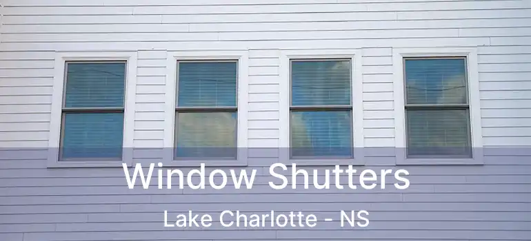  Window Shutters Lake Charlotte - NS