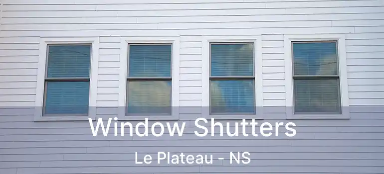  Window Shutters Le Plateau - NS