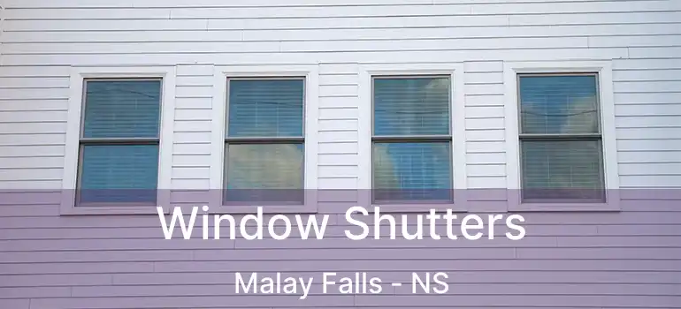  Window Shutters Malay Falls - NS