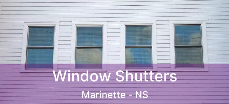  Window Shutters Marinette - NS