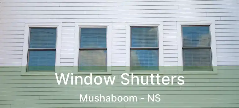  Window Shutters Mushaboom - NS