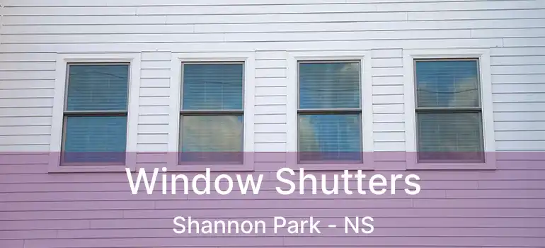  Window Shutters Shannon Park - NS