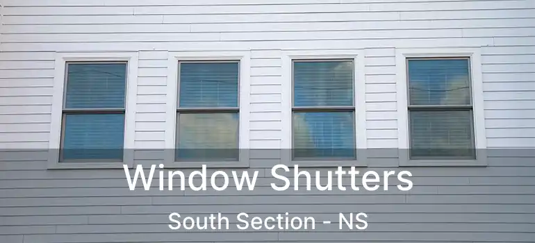  Window Shutters South Section - NS