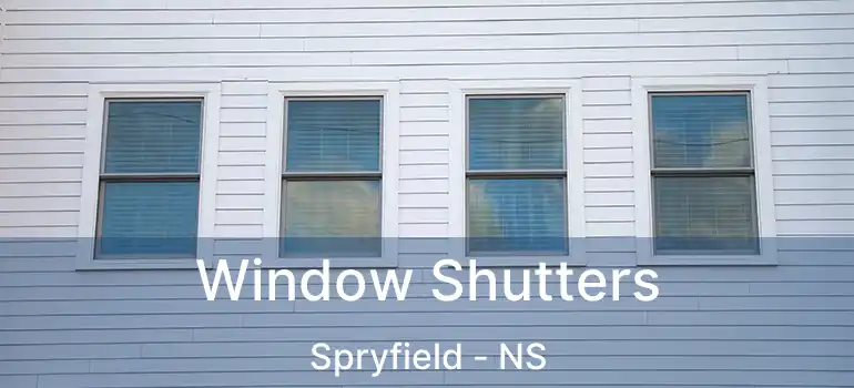  Window Shutters Spryfield - NS