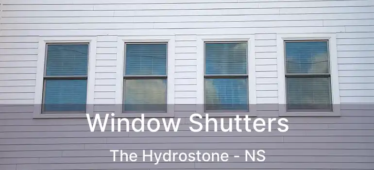  Window Shutters The Hydrostone - NS