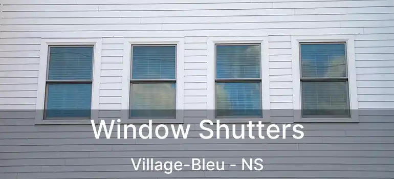  Window Shutters Village-Bleu - NS