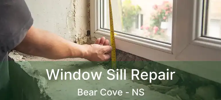  Window Sill Repair Bear Cove - NS