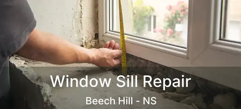  Window Sill Repair Beech Hill - NS