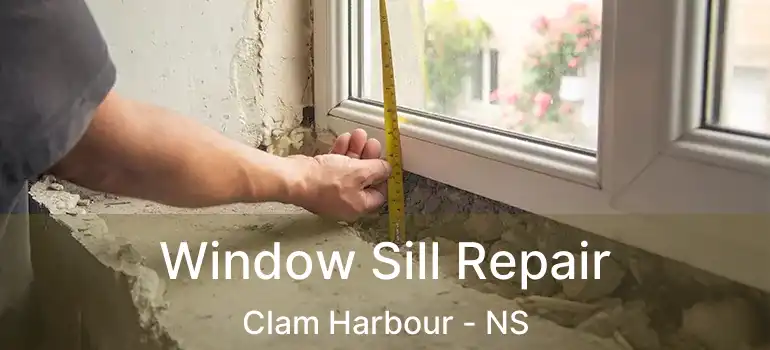  Window Sill Repair Clam Harbour - NS