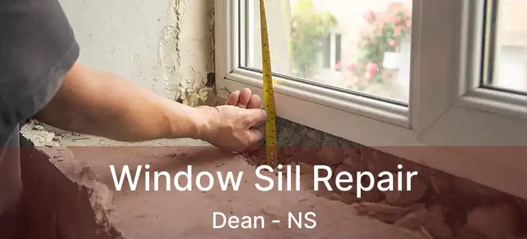  Window Sill Repair Dean - NS