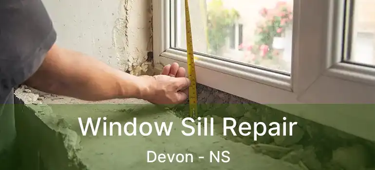  Window Sill Repair Devon - NS