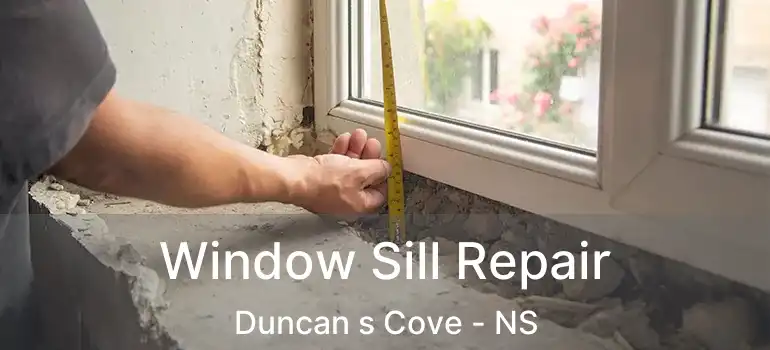  Window Sill Repair Duncan s Cove - NS