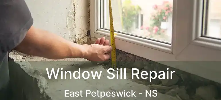  Window Sill Repair East Petpeswick - NS