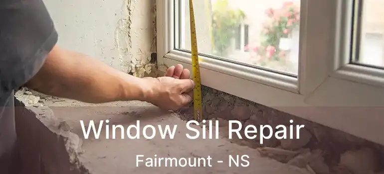  Window Sill Repair Fairmount - NS