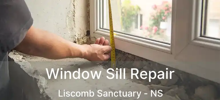  Window Sill Repair Liscomb Sanctuary - NS