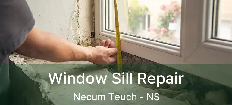  Window Sill Repair Necum Teuch - NS