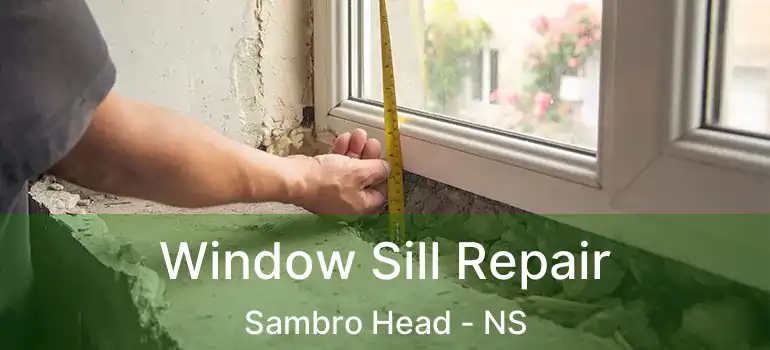  Window Sill Repair Sambro Head - NS