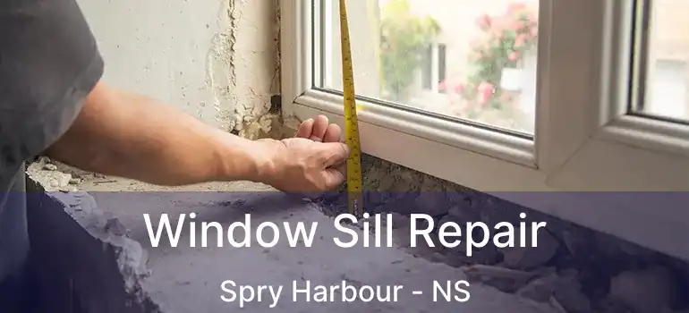  Window Sill Repair Spry Harbour - NS