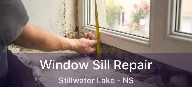  Window Sill Repair Stillwater Lake - NS