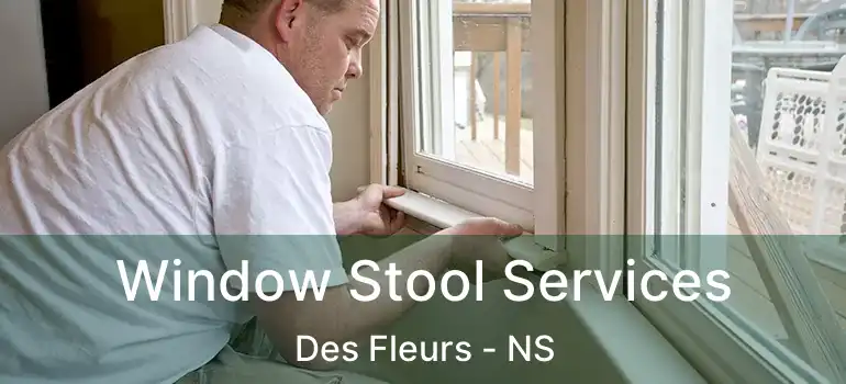  Window Stool Services Des Fleurs - NS