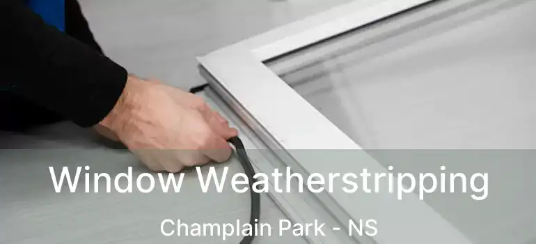  Window Weatherstripping Champlain Park - NS