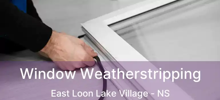  Window Weatherstripping East Loon Lake Village - NS