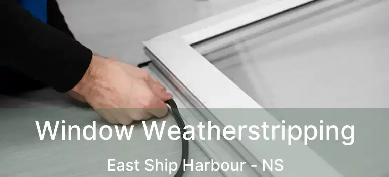  Window Weatherstripping East Ship Harbour - NS