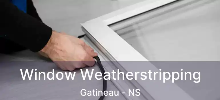  Window Weatherstripping Gatineau - NS