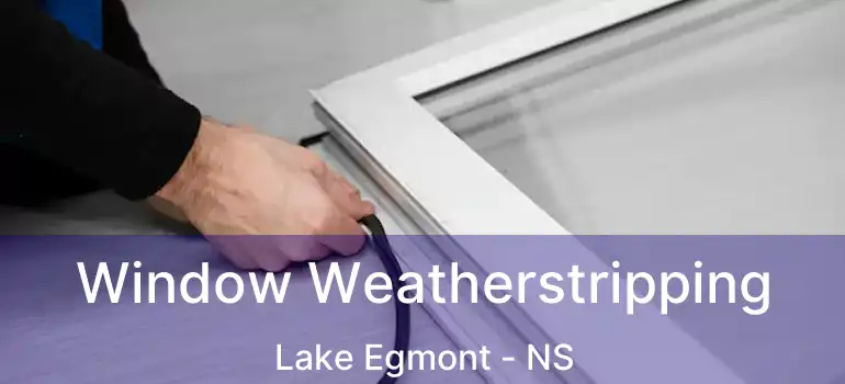  Window Weatherstripping Lake Egmont - NS